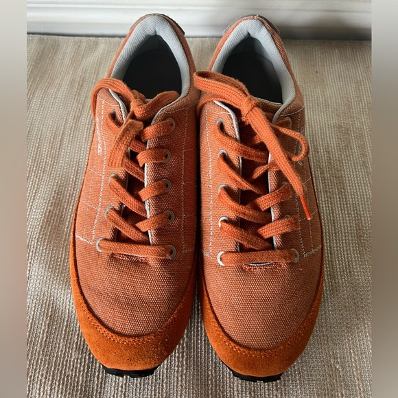 Vintage Asolo Classic Women's Sz US 7.5 Hiking Trail Mountain Shoes Orange - Picture 7 of 16